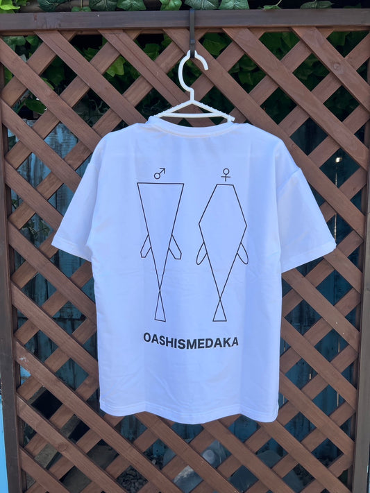 オアシスメダカTシャツ　