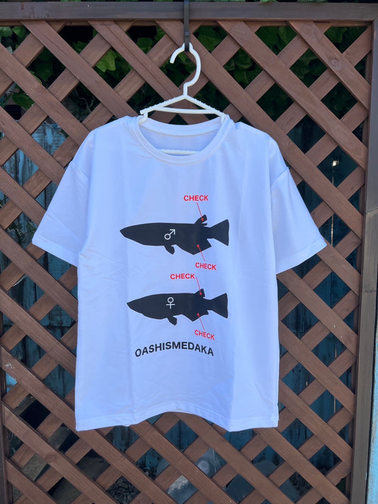 オアシスメダカTシャツ